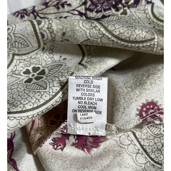 Xhilaration Y2K Satin Babydoll Lace Trim Sequin Tank Size L Floral Fairycore - Picture 9 of 9